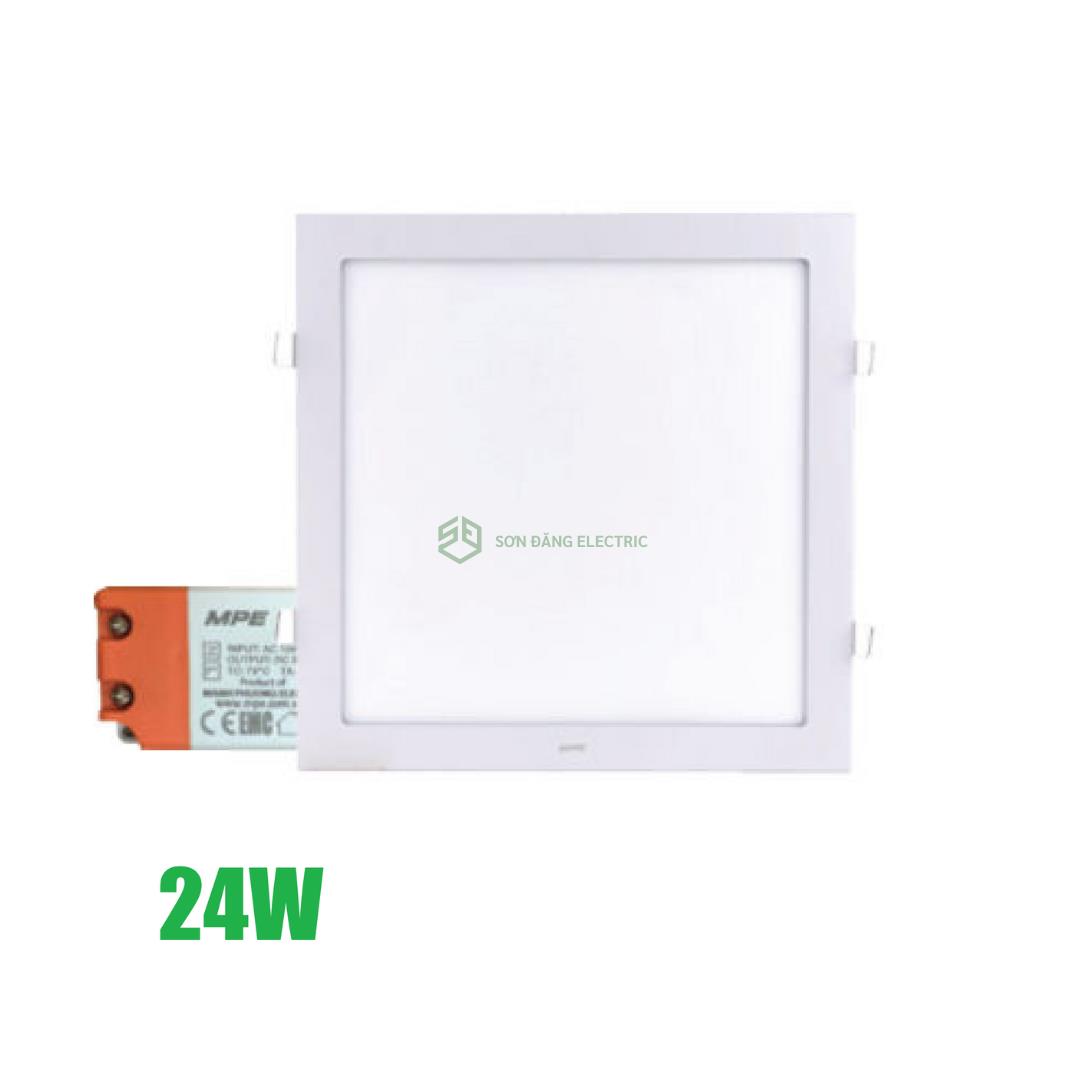 ĐÈN LED ÂM TRẦN VUÔNG 24W MPE: SPL-24