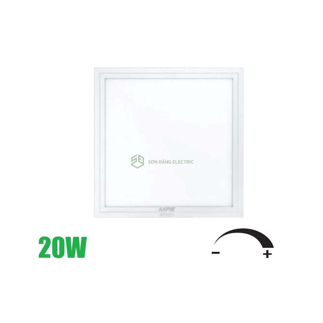 ĐÈN LED PANEL DIMMER 20W MPE: FPL-3030/DIM